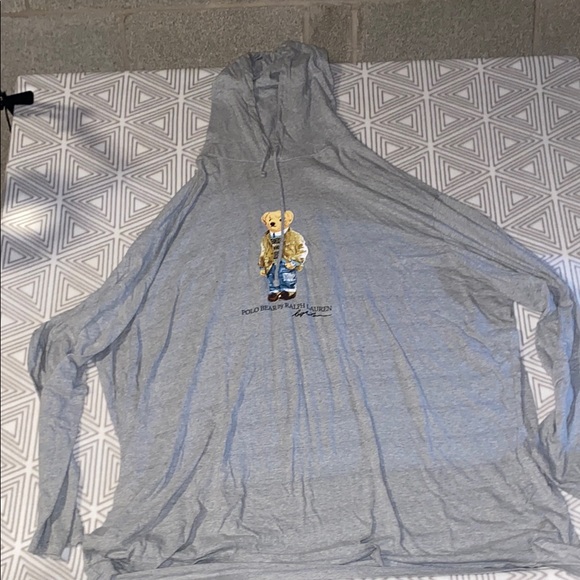 Ralph Lauren Gray Polo Bear Sweatshirt - Picture 1 of 6